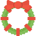 decoration,christmas,ornament,adornment,bow,christmas wreath,wreath